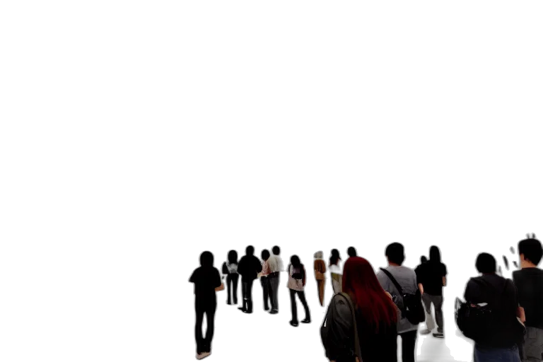 staff, robot, 3d render, concept art transparent PNG cut-out