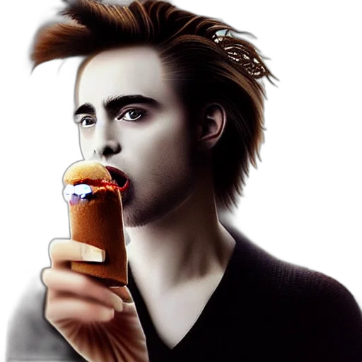 hair, bottle, photorealistic, concept art, cartoon, fantasy art, neon lights, edward transparent PNG cut-out