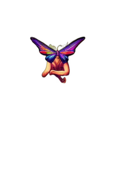 creature, animal, dragon, staff transparent PNG cut-out