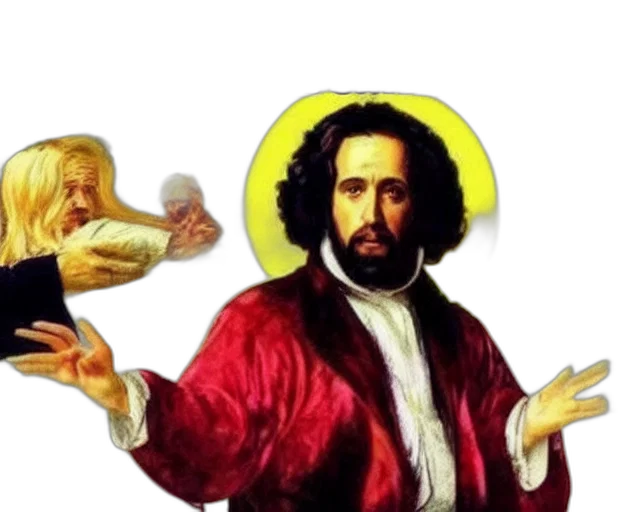 food, photorealistic, fire, god, pimp transparent PNG cut-out