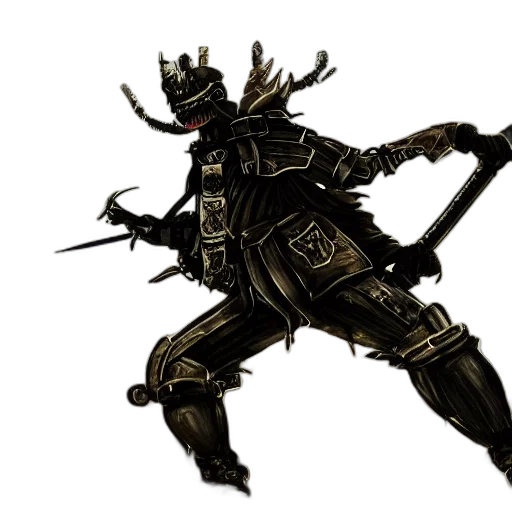 weapon, sword, staff, robot, concept art, fantasy art, 3d render, comic book art transparent PNG cut-out