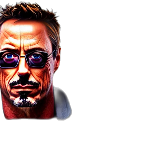face, pixel art, comic book art, photorealistic, concept art, epic, professional, digital transparent PNG cut-out