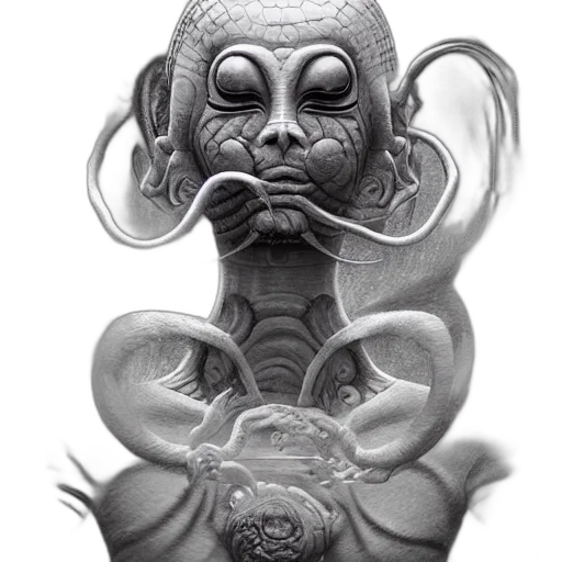 mask, creature, face, staff transparent PNG cut-out