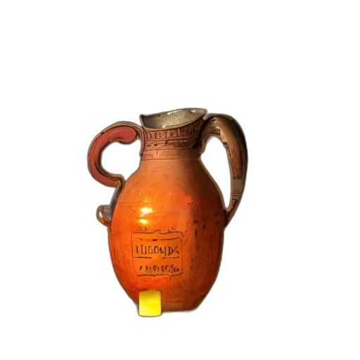 bottle, weapon, dragon, crown, 3d render, photorealistic, fantasy art, concept art transparent PNG cut-out