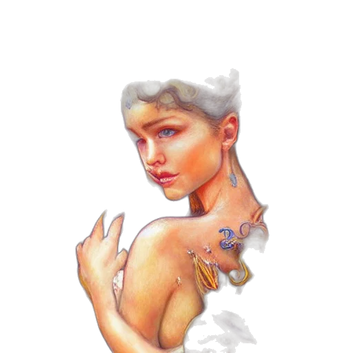 jewelry, dress, crown, face, watercolor, oil painting, photorealistic, pixel art transparent PNG cut-out