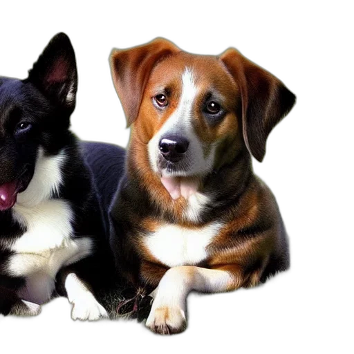 animal, photorealistic, 3d render, oil painting transparent PNG cut-out