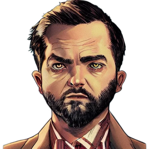 face, staff, comic book art, concept art, cartoon, pixel art, beautiful, portrait transparent PNG cut-out