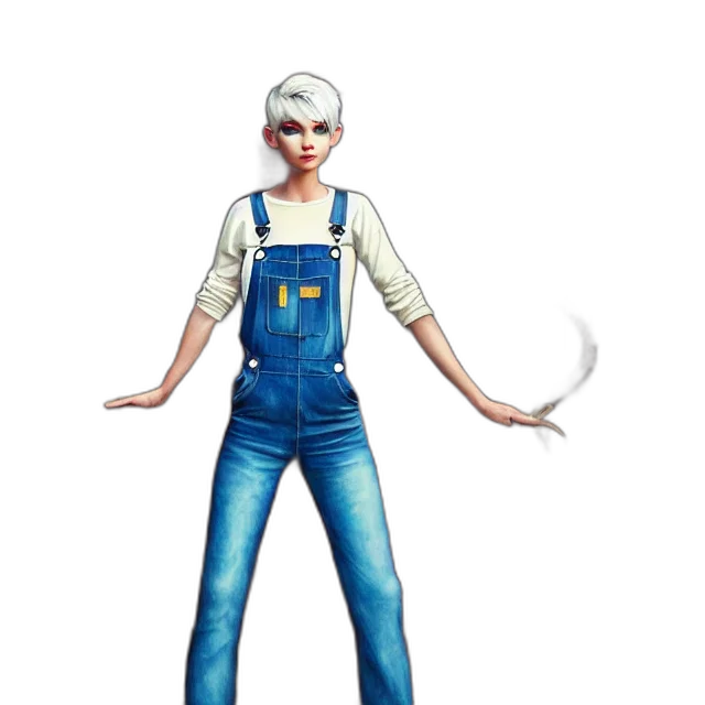 staff, concept art, 3d render, fantasy art, cartoon, full, body, pose transparent PNG cut-out