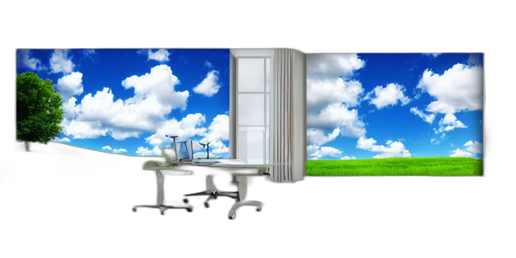 furniture, staff, building, 3d render transparent PNG cut-out