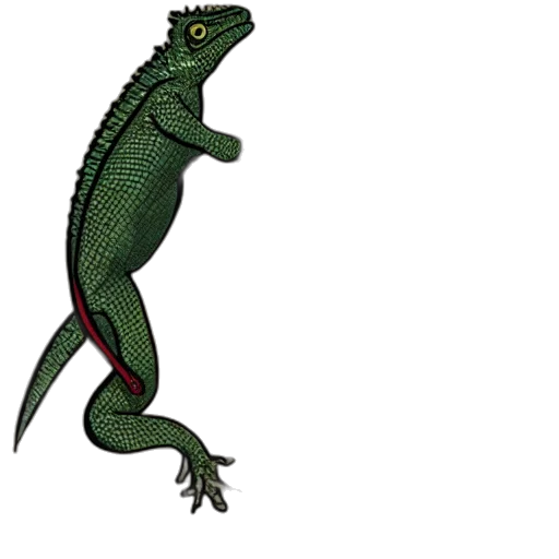 dragon, animal, creature, staff transparent PNG cut-out
