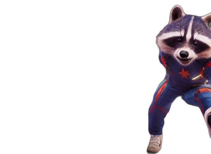 animal, mask, creature, 3d render transparent PNG cut-out
