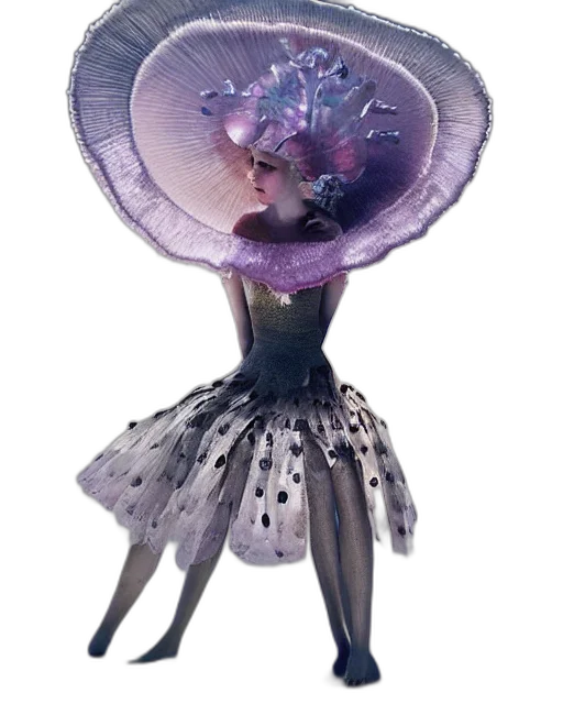 dress, hat, umbrella, crown transparent PNG cut-out