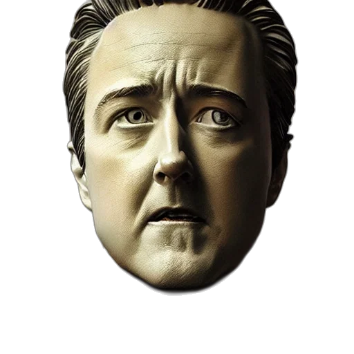 face, mask, hat, robot, photorealistic, 3d render, cartoon, comic book art transparent PNG cut-out