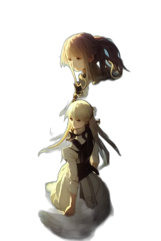 weapon, staff, sword, crown transparent PNG cut-out