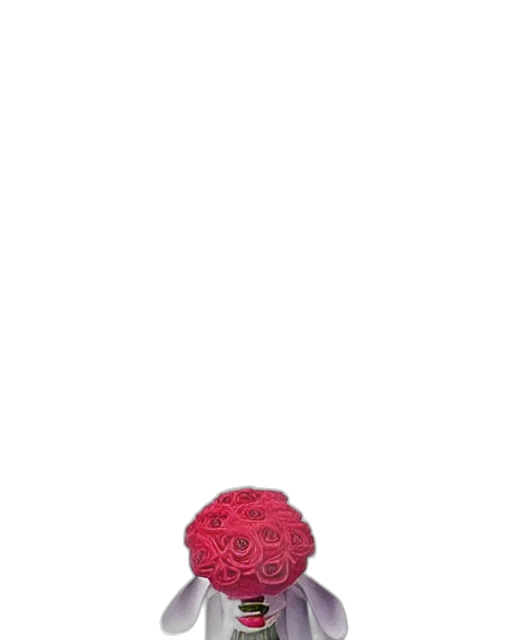 hat, flower, crown, umbrella, 3d render, pixel art, photorealistic, concept art transparent PNG cut-out