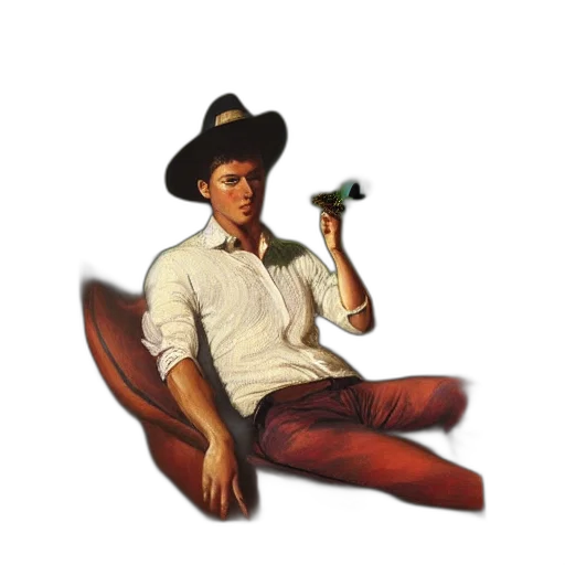 hat, staff, furniture, bottle transparent PNG cut-out