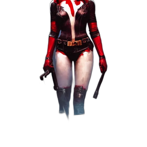 staff, weapon, jacket, robot transparent PNG cut-out