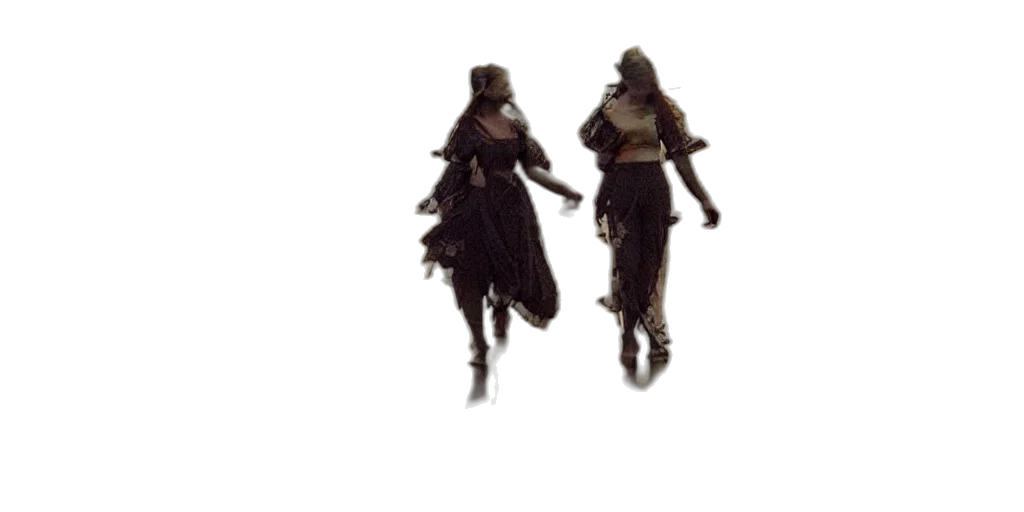 dress, staff, concept art, 3d render transparent PNG cut-out