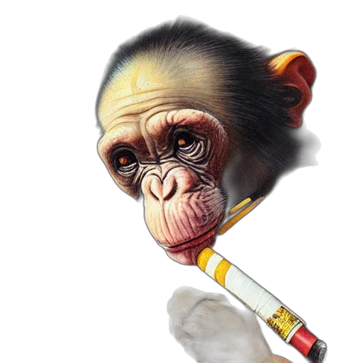 staff, animal, mask, photorealistic transparent PNG cut-out