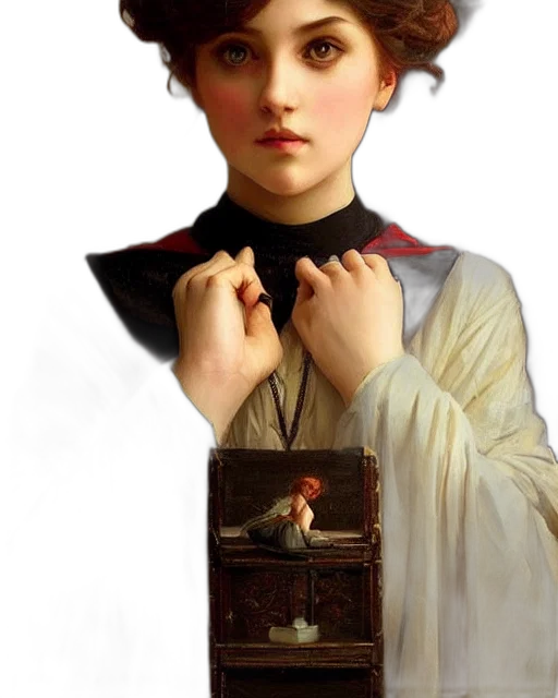 staff, face, dress, jewelry, photorealistic, oil painting, fantasy art, concept art transparent PNG cut-out