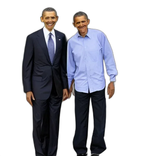 staff, shoes, furniture, face, 3d render, obama, skating, being transparent PNG cut-out