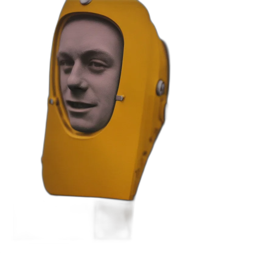 robot, face, mask, bottle transparent PNG cut-out