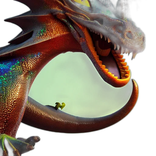 dragon, creature, fantasy art, concept art transparent PNG cut-out