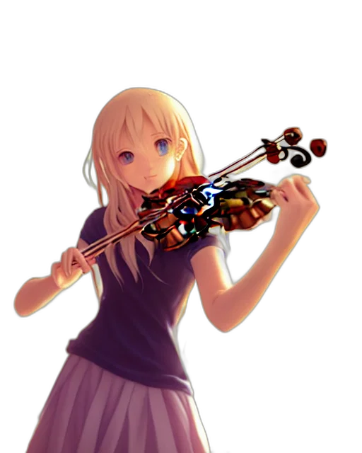 weapon, staff, dress, flower transparent PNG cut-out