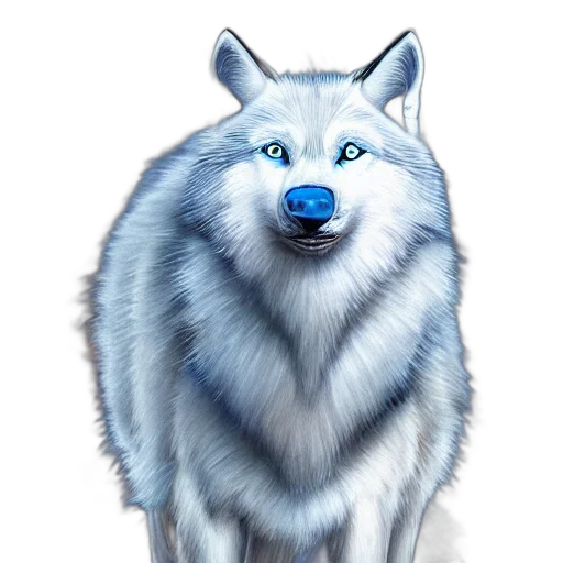 animal, creature, face, staff, concept art, fantasy art, watercolor, photorealistic transparent PNG cut-out