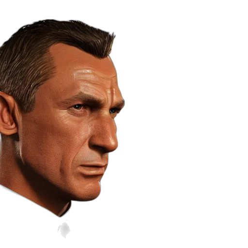 face, concept art, photorealistic, comic book art, 3d render, portrait, highly, detailed transparent PNG cut-out