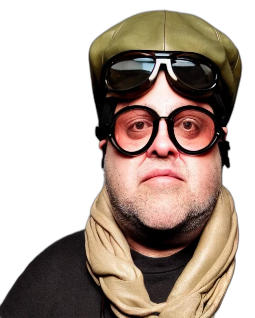 hat, staff, face, jacket transparent PNG cut-out