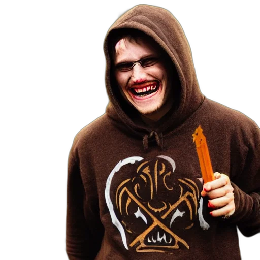 staff, jacket, creature, food transparent PNG cut-out