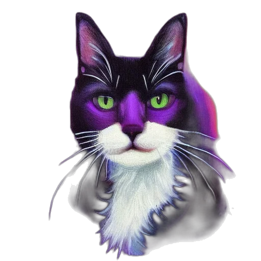 animal, mask, fantasy art, photorealistic transparent PNG cut-out