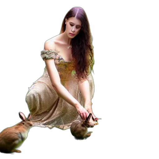 dress, creature, dragon, jewelry transparent PNG cut-out