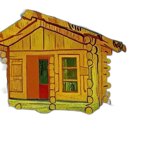 building, furniture, staff, 3d render, concept art, city street, log, cabin transparent PNG cut-out