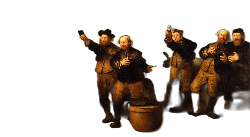 bottle, staff, hat, 3d render transparent PNG cut-out