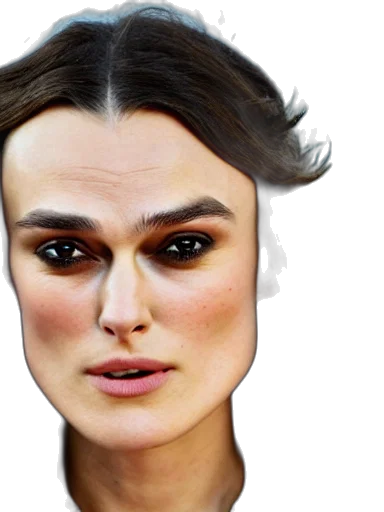 face, mask, hair, robot transparent PNG cut-out