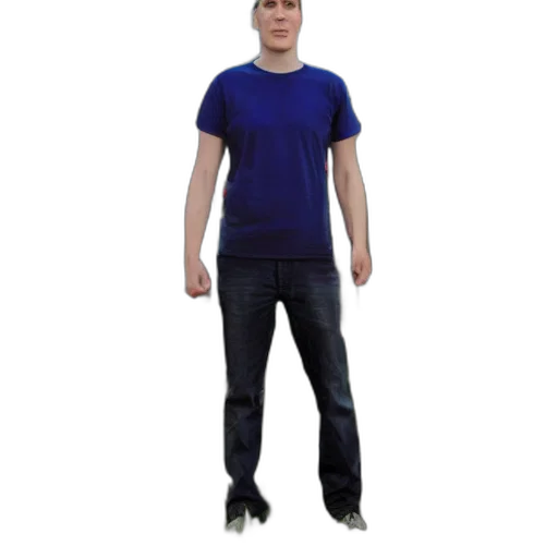 staff, jacket, robot, face transparent PNG cut-out