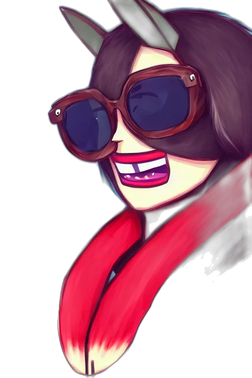 jacket, face, mask, hat, cartoon, concept art, watercolor, comic book art transparent PNG cut-out