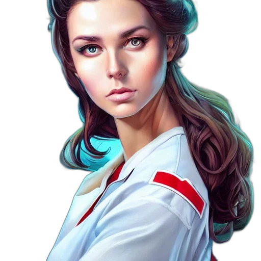 face, dress, staff, robot transparent PNG cut-out
