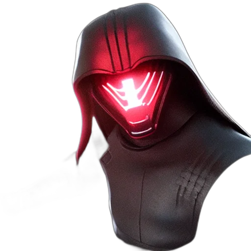 mask, 3d render, concept art, unreal, engine, quality, render, studio transparent PNG cut-out