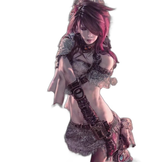 weapon, sword, staff, dress transparent PNG cut-out
