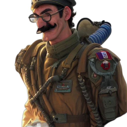 staff, weapon, hat, face, concept art, cartoon, photorealistic, comic book art transparent PNG cut-out