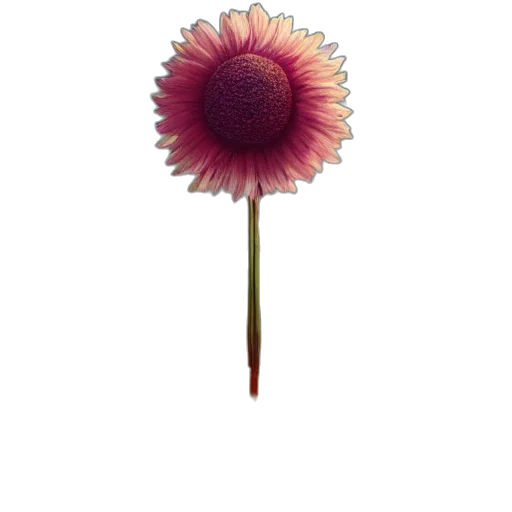 flower, staff, umbrella, crown, 3d render, photorealistic, pixel art, concept art transparent PNG cut-out