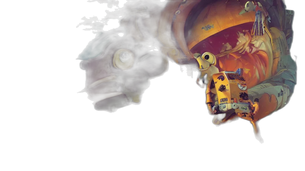 robot, mask, weapon, face transparent PNG cut-out