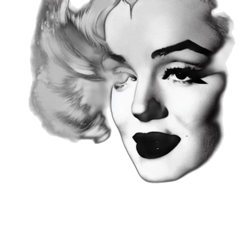 face, mask, crown, hair transparent PNG cut-out