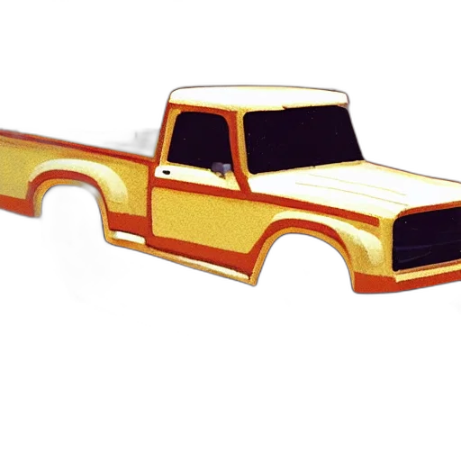 car, weapon, 3d render, concept art, photorealistic, flying, pickup, truck transparent PNG cut-out