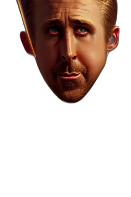 face, mask, hat, crown, photorealistic, concept art, 3d render, cartoon transparent PNG cut-out