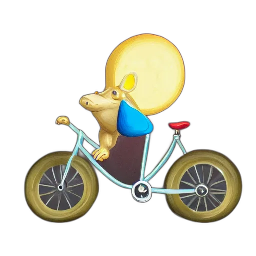 animal, concept art, 3d render, pixel art transparent PNG cut-out