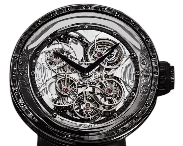 jewelry, retro, futuristic, tourbillon transparent PNG cut-out